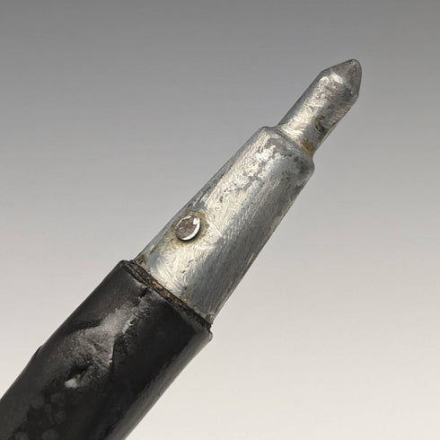 復古紳士大號手杖歐洲旅遊徽章弧形手柄 94 厘米